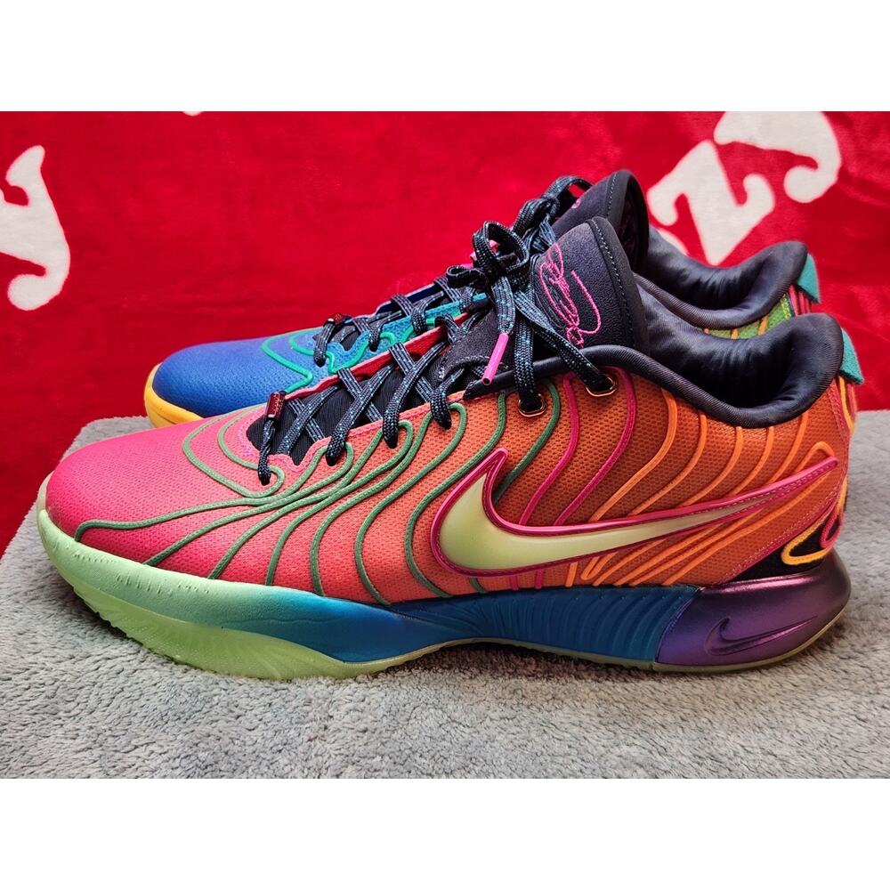 Nike LeBron 21 Optimism HF5353-400 Mens Size 12 Multicolor Basketball Shoes